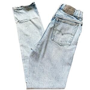 Levi’s 900 Series Vintage Acid Wash Jeans 1980s 100% Cotton 24x30